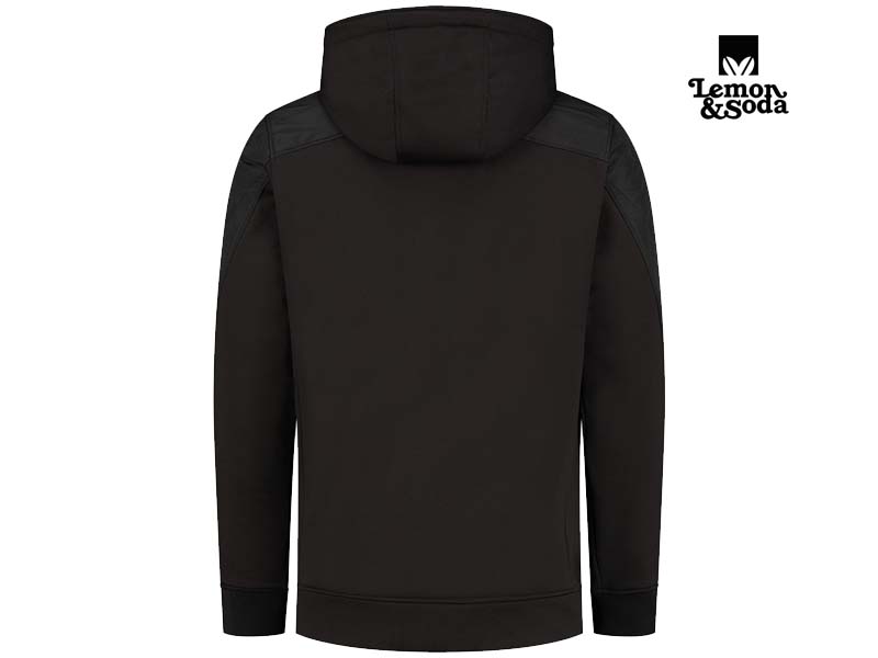 Lemon & Soda-LEM3610-Hooded Jacket_Black-Achterkant
