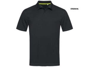 Stedman-STE8450-Mesh Polo_Black C Black Opal-Voorkant