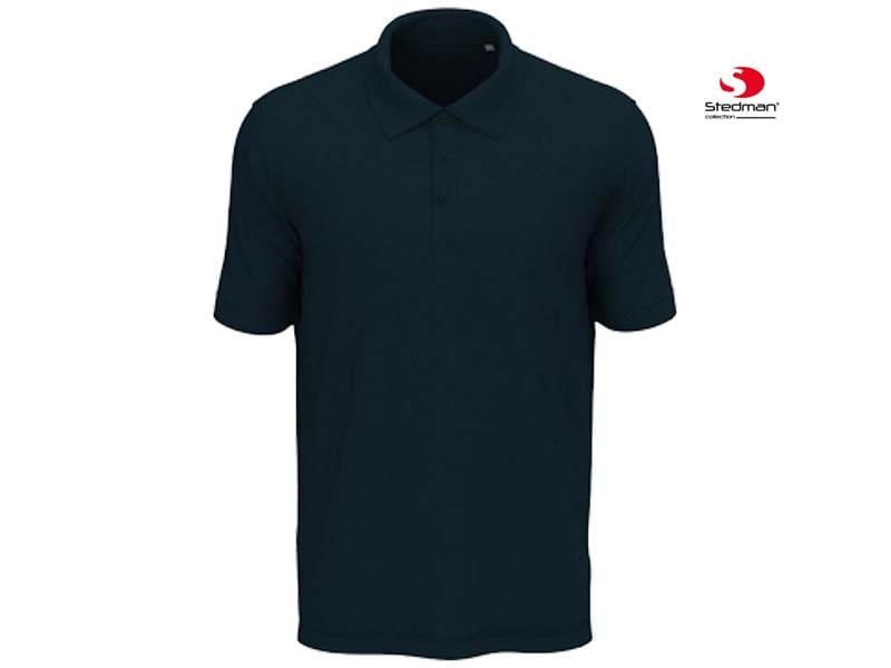 Stedman-STE9060-Lux Polo_533C Marina Blue-Voorkant
