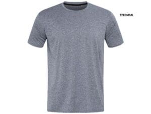 Snickers-STE8830-Recycled Sports-T Move T-shirt_Denim Heather-Voorkant