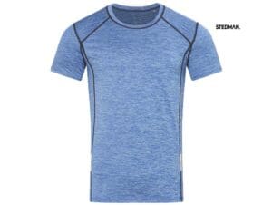 Stedman-STE8840-Recycled Sports-T Reflect T-shirt_Blue Heather-Voorkant