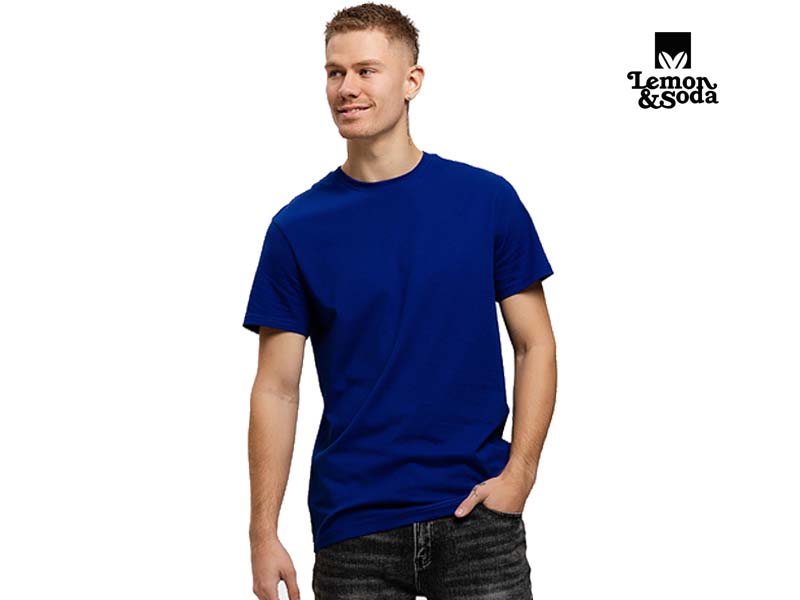 Lemon & Soda-LEM4501-Workwear Uni T-shirt_Royal Blue-Voorbeeld