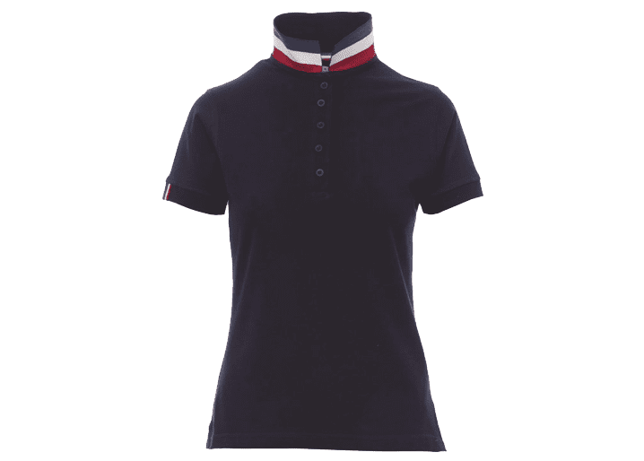 Payper Dames Poloshirt Nation_Marineblauw-Frankrijk-000082-0021