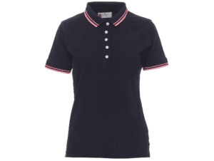 Payper Dames Poloshirt Skipper Lady_Marineblauw-Neon Pink-001027-0021