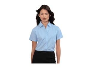 Ladies’ Short Sleeve Easy Care Oxford Shirt 933F