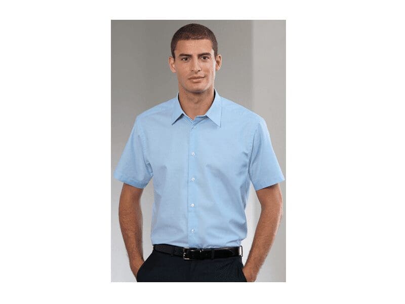 Men’s Long Sleeve Easy Care Tailored Oxford Shirt 922M