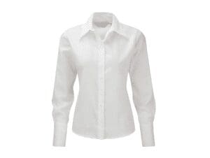 russell-956F-dames-ultimate-non-iron-shirt-lange-mouw_wit