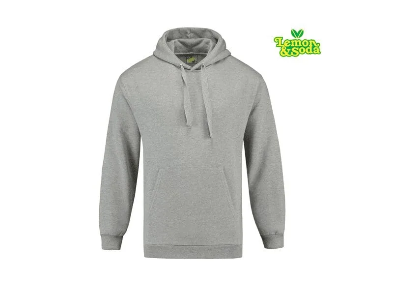 90’s 「Post Aven Le Fustec Ton Lemonde」 Lemon & Soda Hooded Sweater-LEM3276 - Bedrijfskleding Limburg