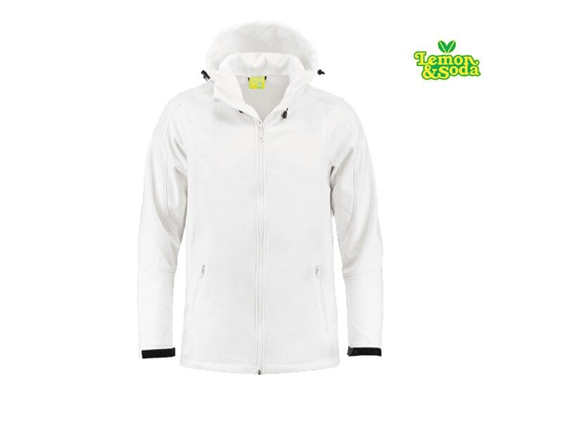 Lemon & Soda Softshell Hooded Jacket - LEM3629 - Afbeelding 8