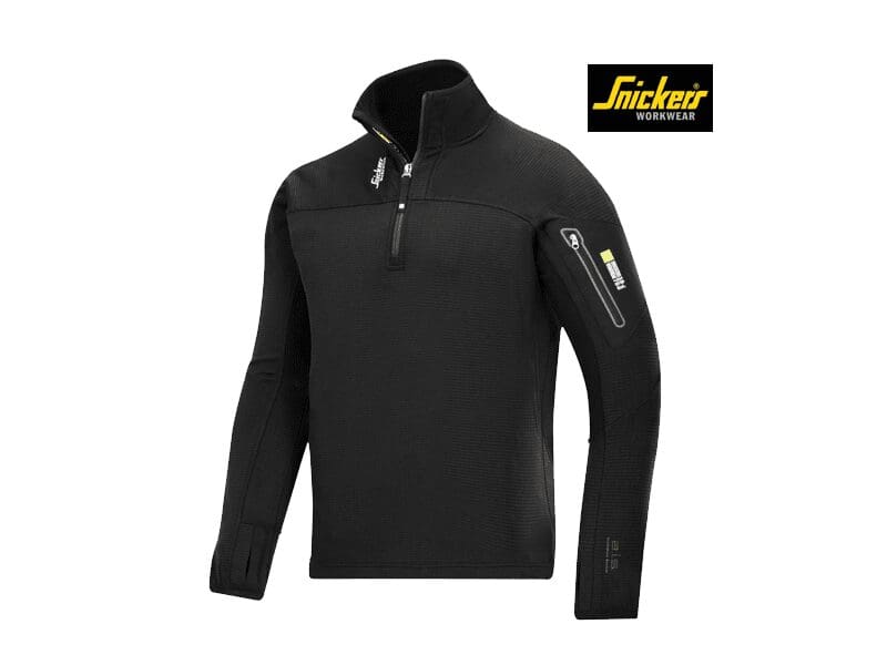 Snickers 9435 Body Mapping 1/2 Zip Micro Fleece