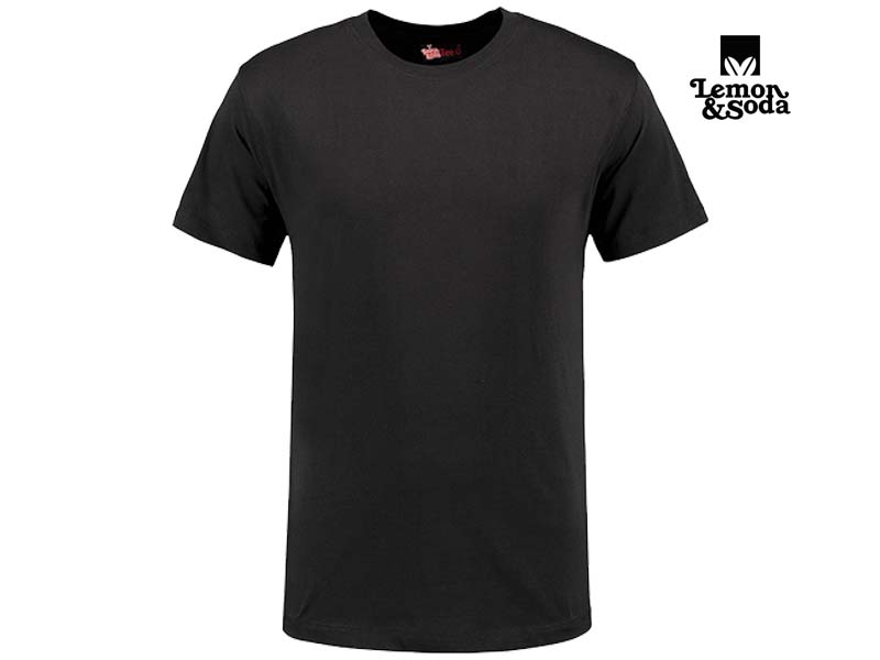 Lemon & Soda-LEM1111-iTee T-shirt_Dark Grey-Voorkant
