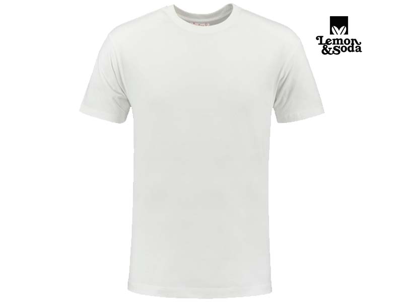 Lemon & Soda-LEM1111-iTee T-shirt_White-Voorkant