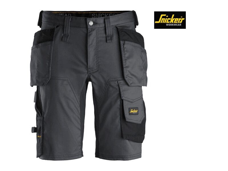 Snickers 6141 AllroundWork Stretch Korte Broek met Holsterzakken + Gratis T-shirts* - Afbeelding 6