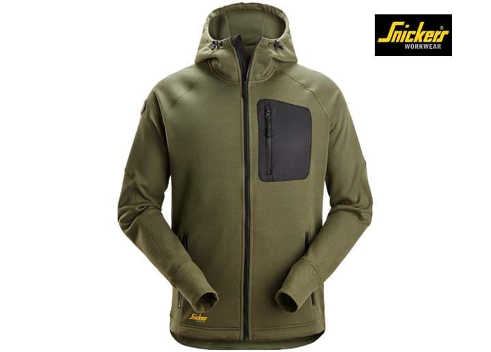 Snickers 8041 FlexiWork Fleece Hoodie - Afbeelding 6