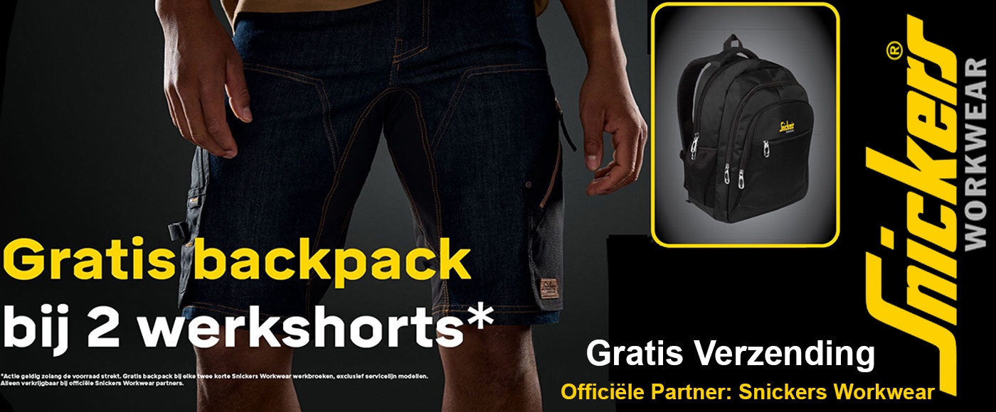 Gratis Snickers Rugzak-banner