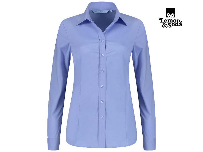 Lemon & Soda-LEM4855-Every Wear-Winter-Softshell-Jacket_Light Blue-Voorkant