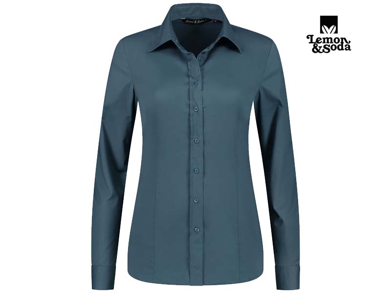 Lemon & Soda-LEM4855-Every Wear-Winter-Softshell-Jacket_Petrol-Voorkant