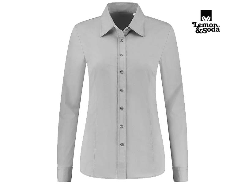 Lemon & Soda-LEM4855-Every Wear-Winter-Softshell-Jacket_Soft Grey-Voorkant