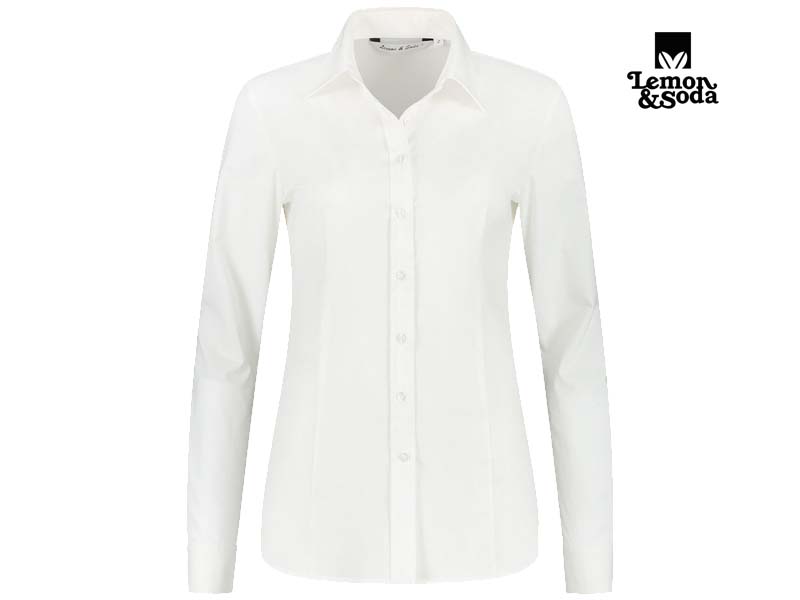 Lemon & Soda-LEM4855-Every Wear-Winter-Softshell-Jacket_White-Voorkant