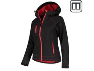 Macseis-MS11003-Outlook-Two-Tone-Protech-8000-5000-Stretch-Soft-Shell-Jacket-Woman_Mac-Black-Flash-Red-Front