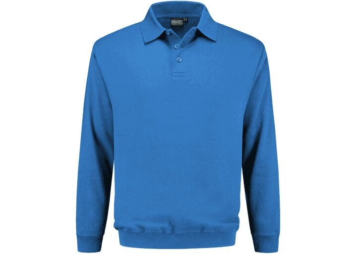 Indushirt PSO 300 Polo-sweater cornflower_blue_front2