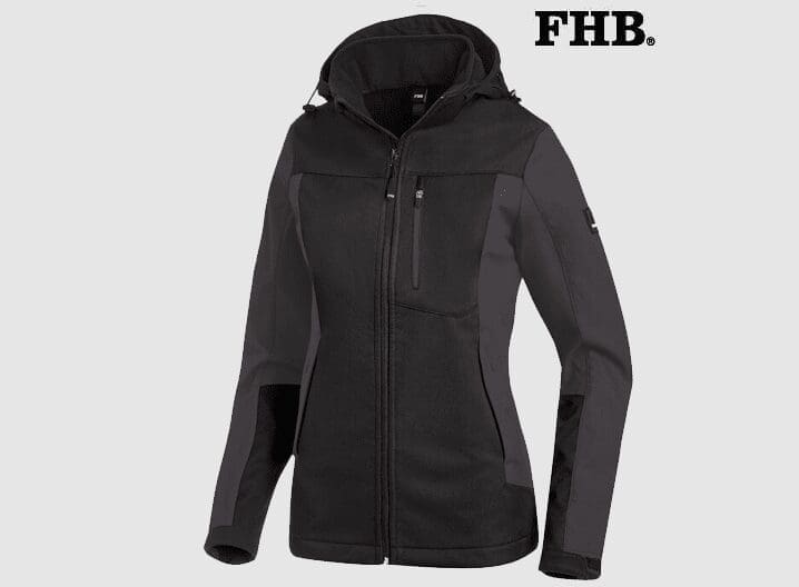 FHB-Julia-softshell-jas-dames-antraciet-zwart_1220