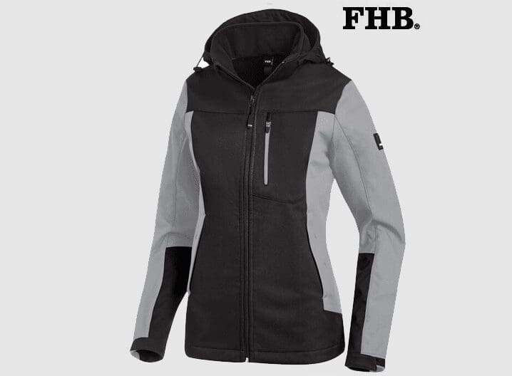 FHB 79120 Julia Softshell-Jack - Afbeelding 3