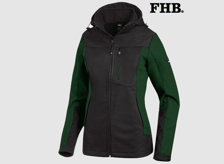 FHB 79120 Julia Softshell-Jack - Afbeelding 4
