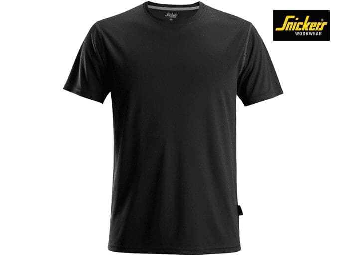 Snickers-2558-AllroundWork-T-shirt-Front_Black-0400