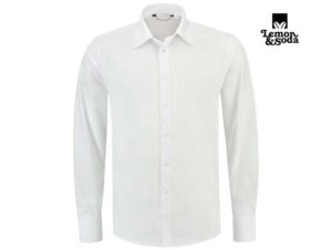 Lemon & Soda-LEM3935-Poly-Cotton Mix Poplin_White-Voorkant