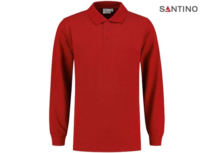 SANTINO-POLOSHIRT-LEXINGTON-COMFORT-FIT-1224096-TRUE-RED-VOORKANT