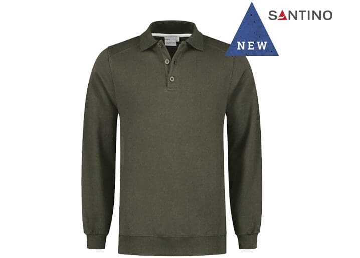 Santino-Polosweater-Ramon-Modern-Fit-1221716 - Afbeelding 5