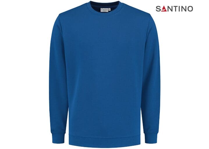 SANTINO-SWEATER-LYON-REGULAR-FIT-1224832-COBALT-BLUE-VOORKANT