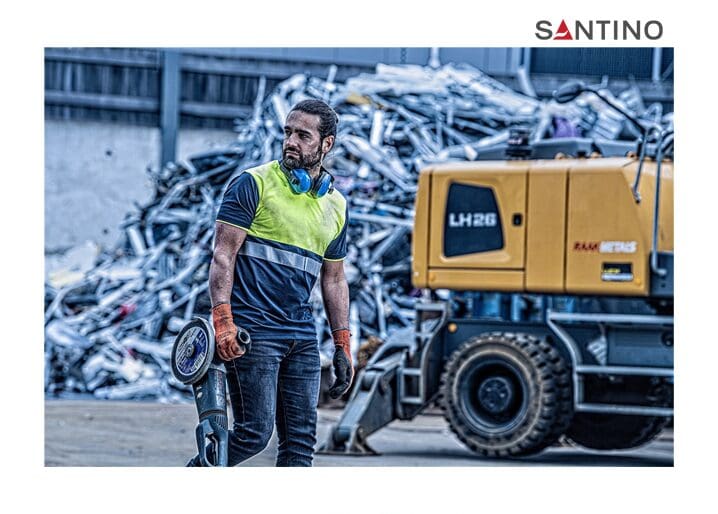 Santino-T-shirt-Hannover-Semi- Hi Vis-Regular-Fit-1201492 - Afbeelding 4