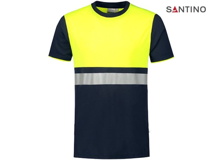 Santino-T-shirt-Hannover-Semi- Hi Vis-Regular-Fit-1201492 - Afbeelding 3