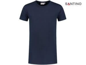 SANTINO-T-SHIRT-JACE+C-NECK-EXTRA-LONG-MODERN-FIT-1213202-REAL-NAVY-VOORKANT