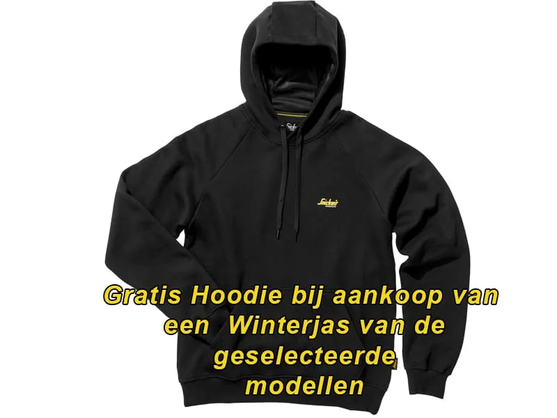 【kwsk】 Snickers 1148 AllroundWork Winter Jack + Gratis Hoodie