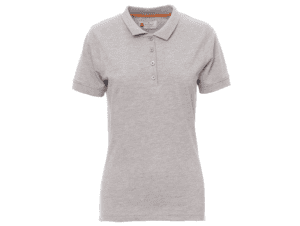 Payper Dames Poloshirt Venice Lady Melange_Gemeleerd Grijs-000841-0554