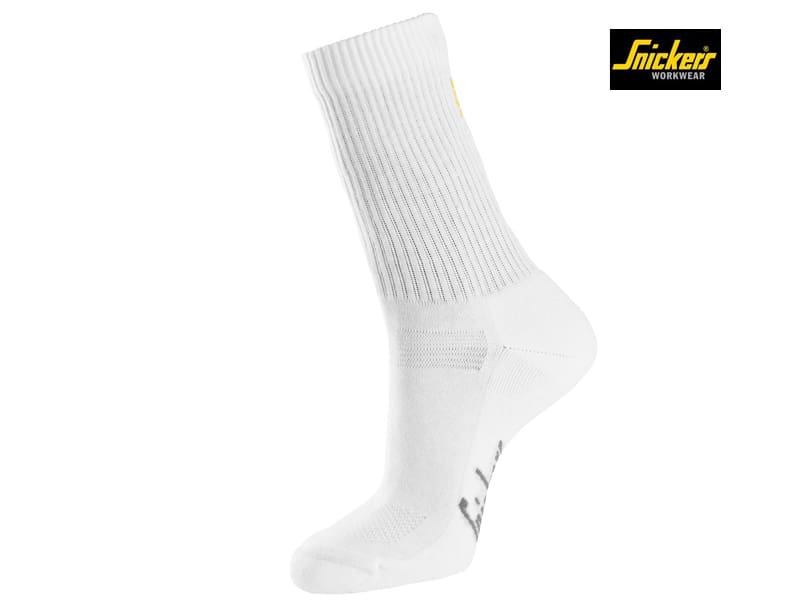 Snickers-9214-Cotton Socks-3 Pack_White_0400