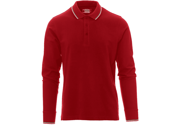 Payper Aviazione Unisex Poloshirt Met Lange Mouwen - Afbeelding 3