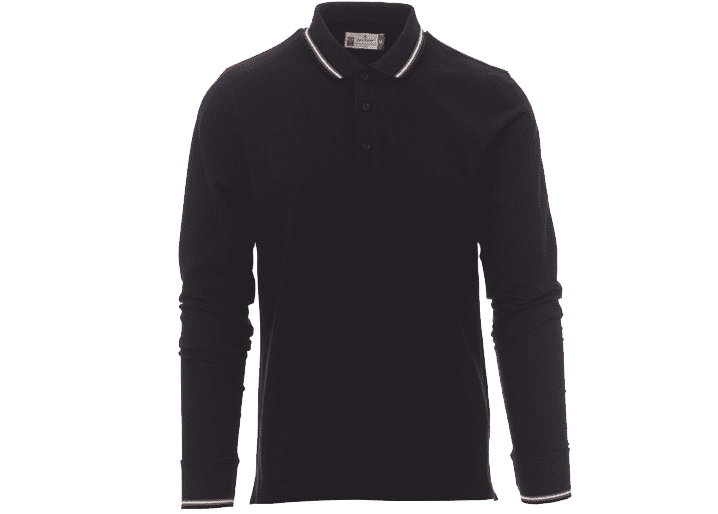 Payper Aviazione Unisex Poloshirt Met Lange Mouwen - Afbeelding 5