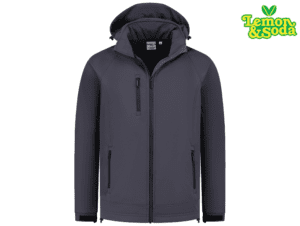LEM4829-L&S-Softshell-Jacket-Everywear-for-him_Dark Grey-Voorkant