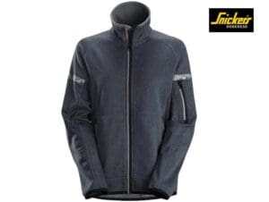 Snickers-8017-37.5®-Dames-Fleece-Jack_Steel Grey-5800-Voorkant