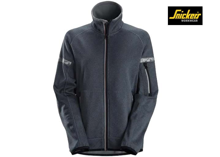 Snickers-8017-37.5®-Dames-Fleece-Jack_Steel Grey-5800-Voorkant