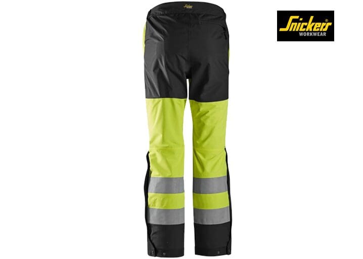 Snickers 6530 AllroundWork High-Vis Waterproof Shell Broek Klasse 2 - Afbeelding 7
