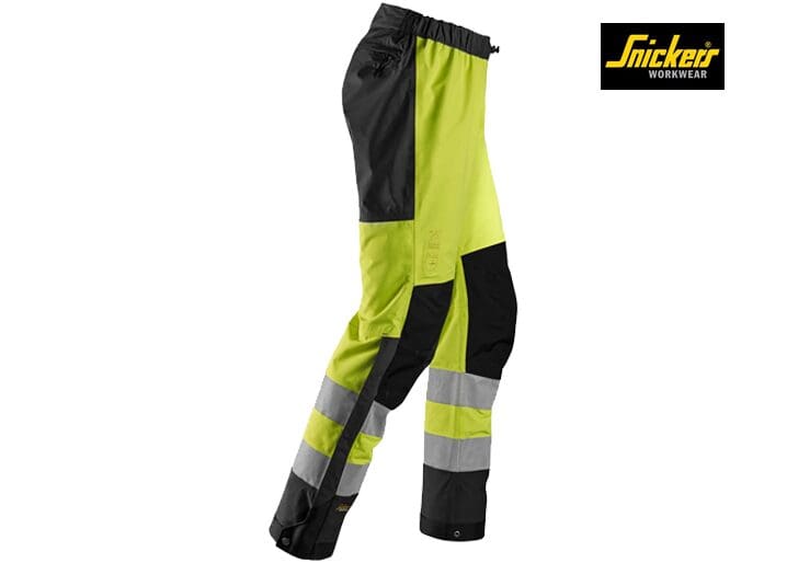 Snickers 6530 AllroundWork High-Vis Waterproof Shell Broek Klasse 2 - Afbeelding 9