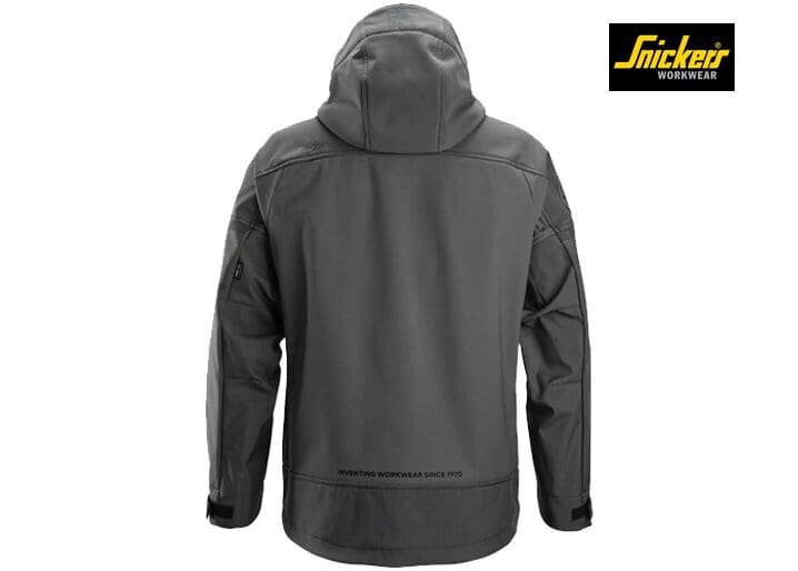 Snickers 1226 AllroundWork Softshell Stretch Jack met Capuchon - Afbeelding 2
