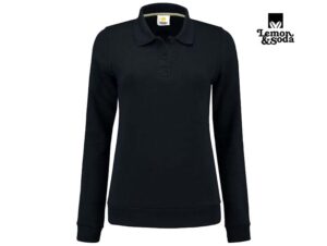Lemon & Soda-LEM3209-Polosweater for her_Dark Navy-Voorkant