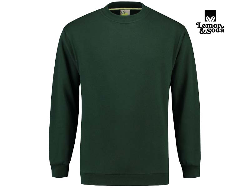 Lemon & Soda-LEM3200-Sweater-Forest Green-Voorkant