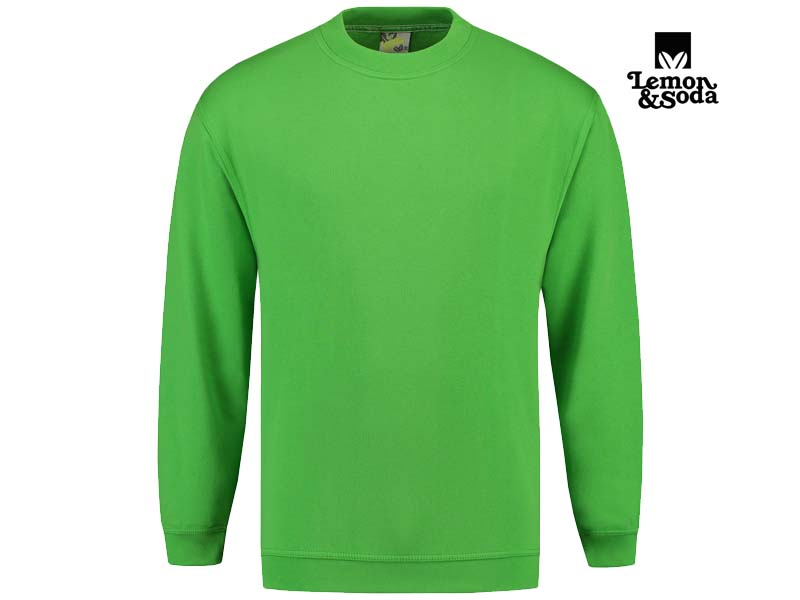 Lemon & Soda-LEM3200-Sweater-Lime-Voorkant